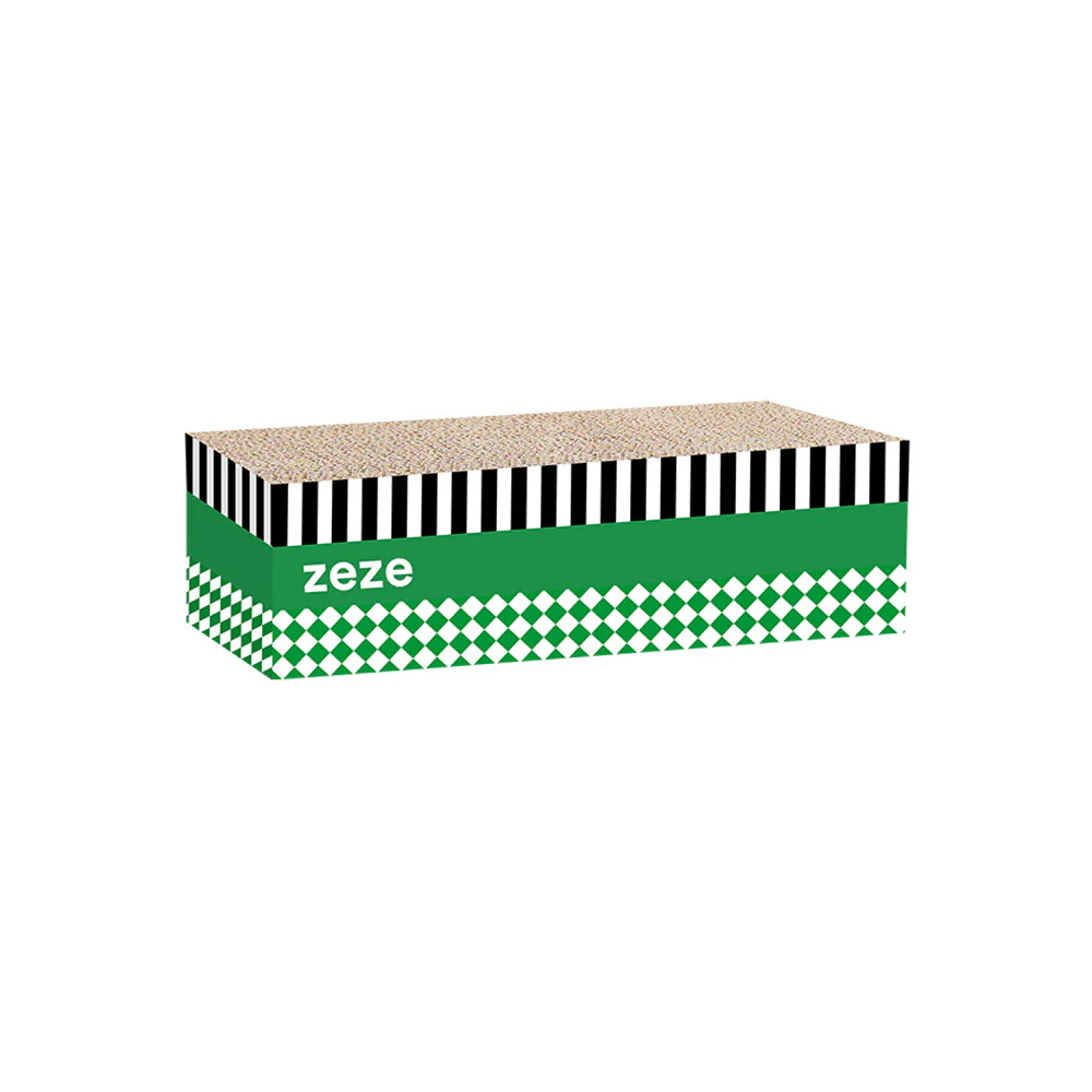 ZEZE 3-in-1 Cat Scratcher – Large Corrugated Cardboard - Image 5