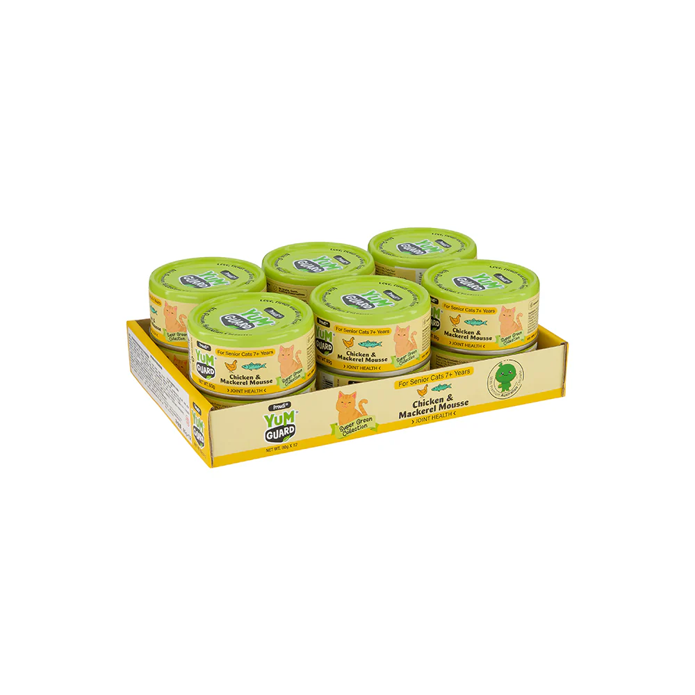 YUMGUARD Joint Health Chicken & Mackerel Mousse Senior 7+ Wet Cat Food - Image 2