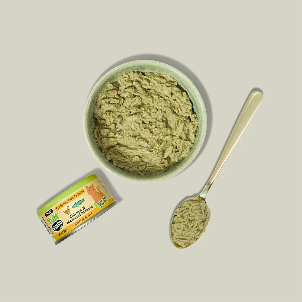 YUMGUARD Joint Health Chicken & Mackerel Mousse Senior 7+ Wet Cat Food - Image 3