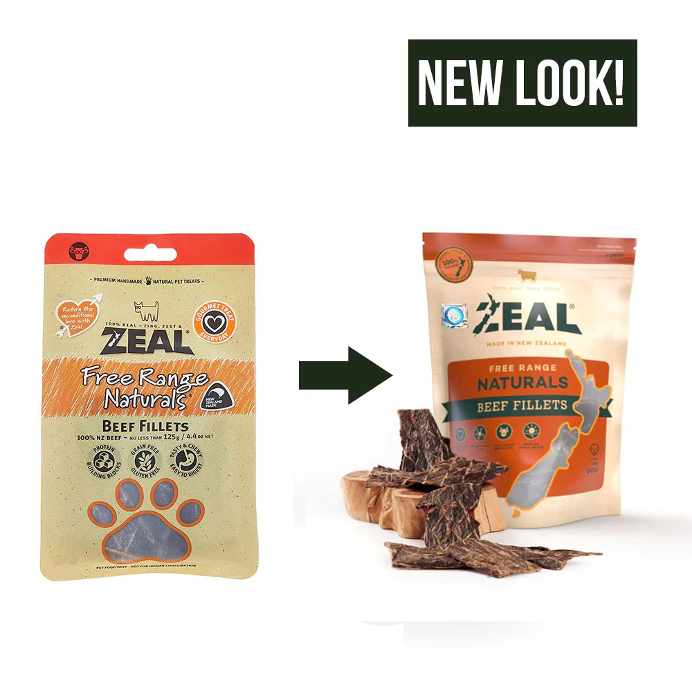 ZEAL Beef Fillets Natural Pet Treats 125g - Image 2