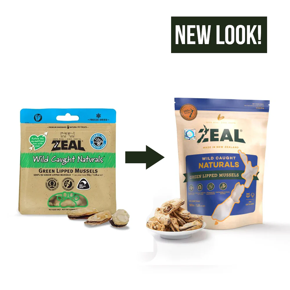 ZEAL Green Lipped Mussels Freeze Dried Pet Treats 50g - Image 2