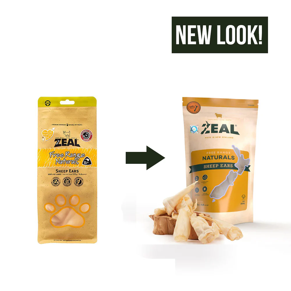 ZEAL Sheep Ears Natural Pet Treats 125g - Image 2