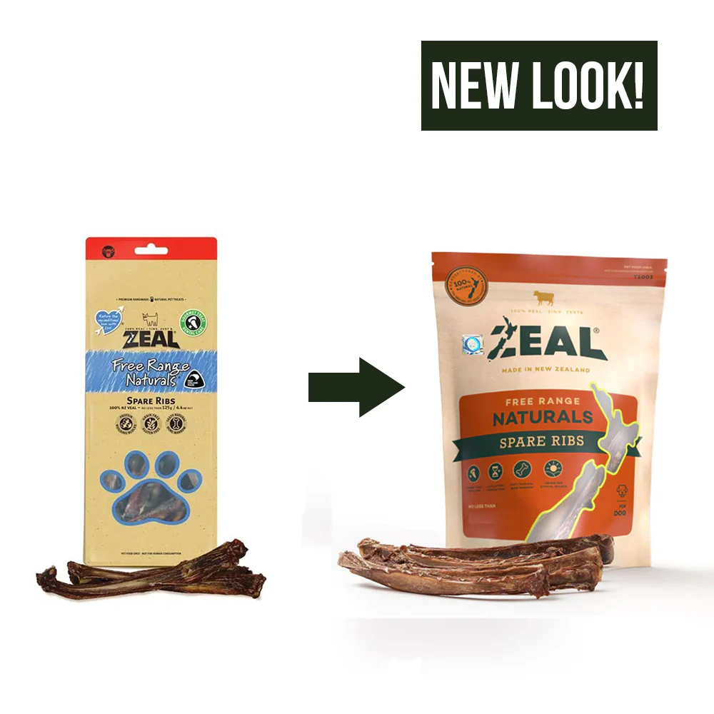 ZEAL Spare Ribs Natural Pet Treats 125g - Image 2