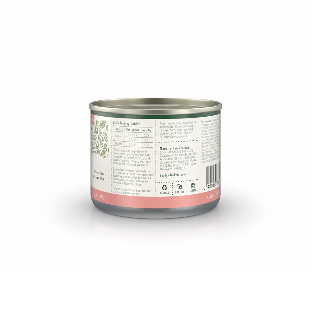 ZEALANDIA Mousse Salmon Pate Kitten & Mama Wet Food - Image 2