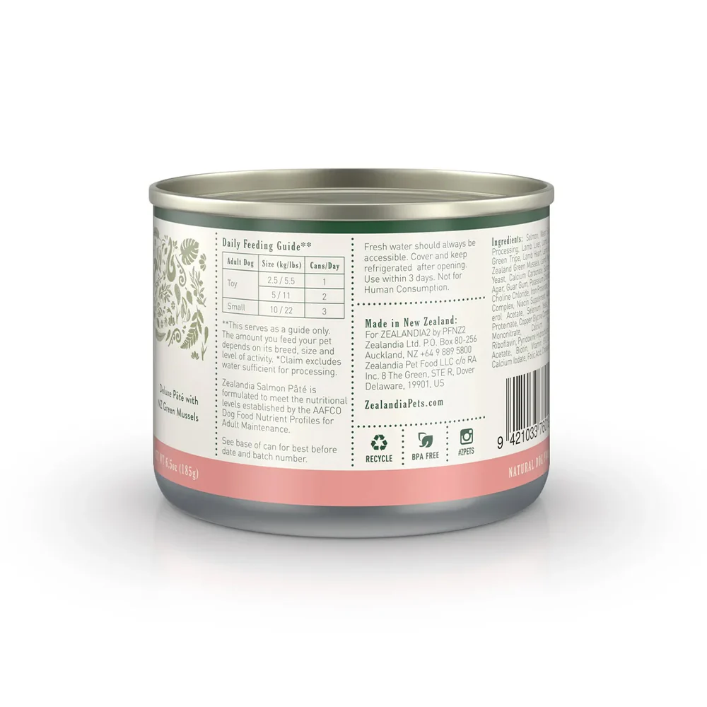 ZEALANDIA Salmon Pate Wet Dog Food - Image 4
