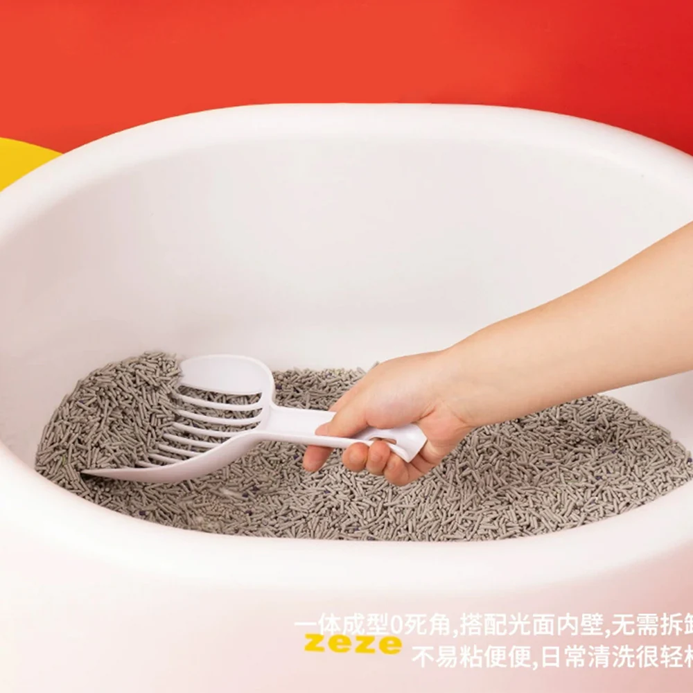 ZEZE Large Open Cat Litter Box - Image 4