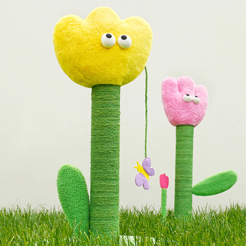 ZEZE Tulip Cat Tree Scratching Post - Image 10