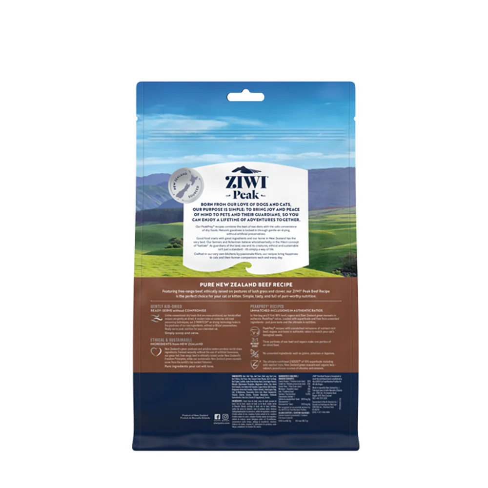 ZIWI Peak Beef Recipe Air Dried Cat Food - Image 5