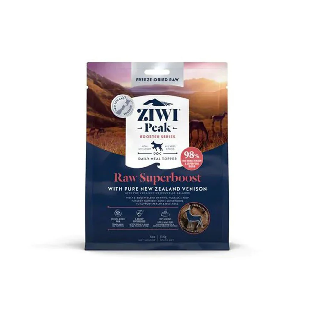 ZIWI Peak Raw Superboost with Venison Freeze-Dried Dog Food - Image 2