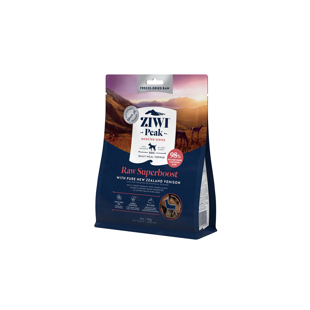 ZIWI Peak Raw Superboost with Venison Freeze-Dried Dog Food - Image 4