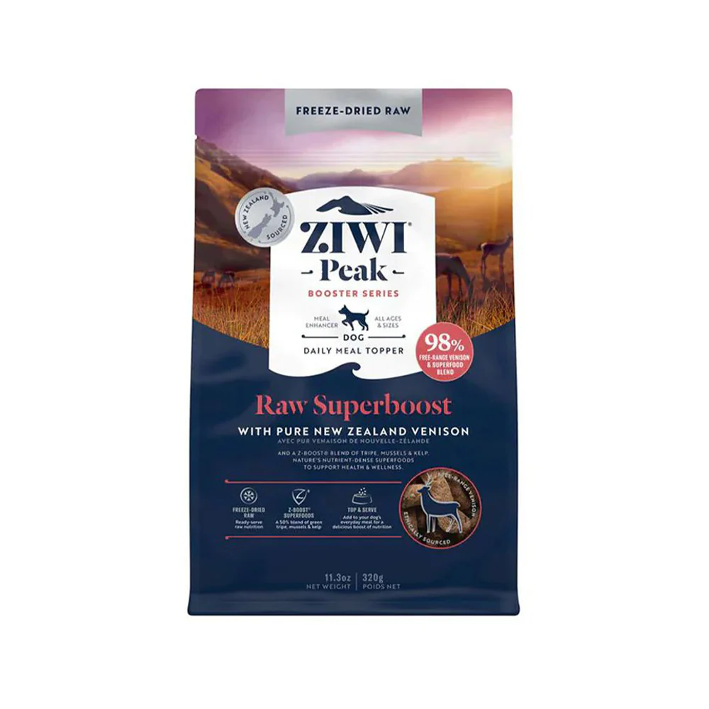 ZIWI Peak Raw Superboost with Venison Freeze-Dried Dog Food - Image 6