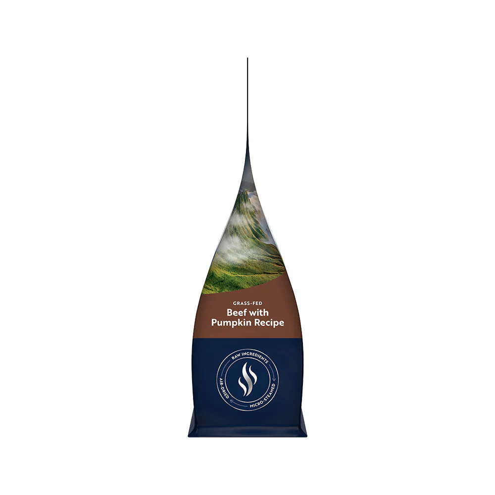 ZIWI PEAK Steam & Dried Grass-Fed Beef with Pumpkin Dog Food - Image 4