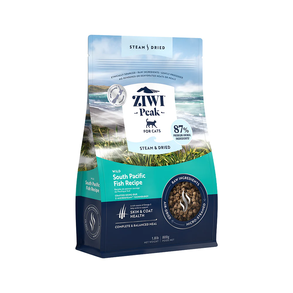 ZIWI PEAK Steam & Dried Wild South Pacific Fish Cat Food - Image 5