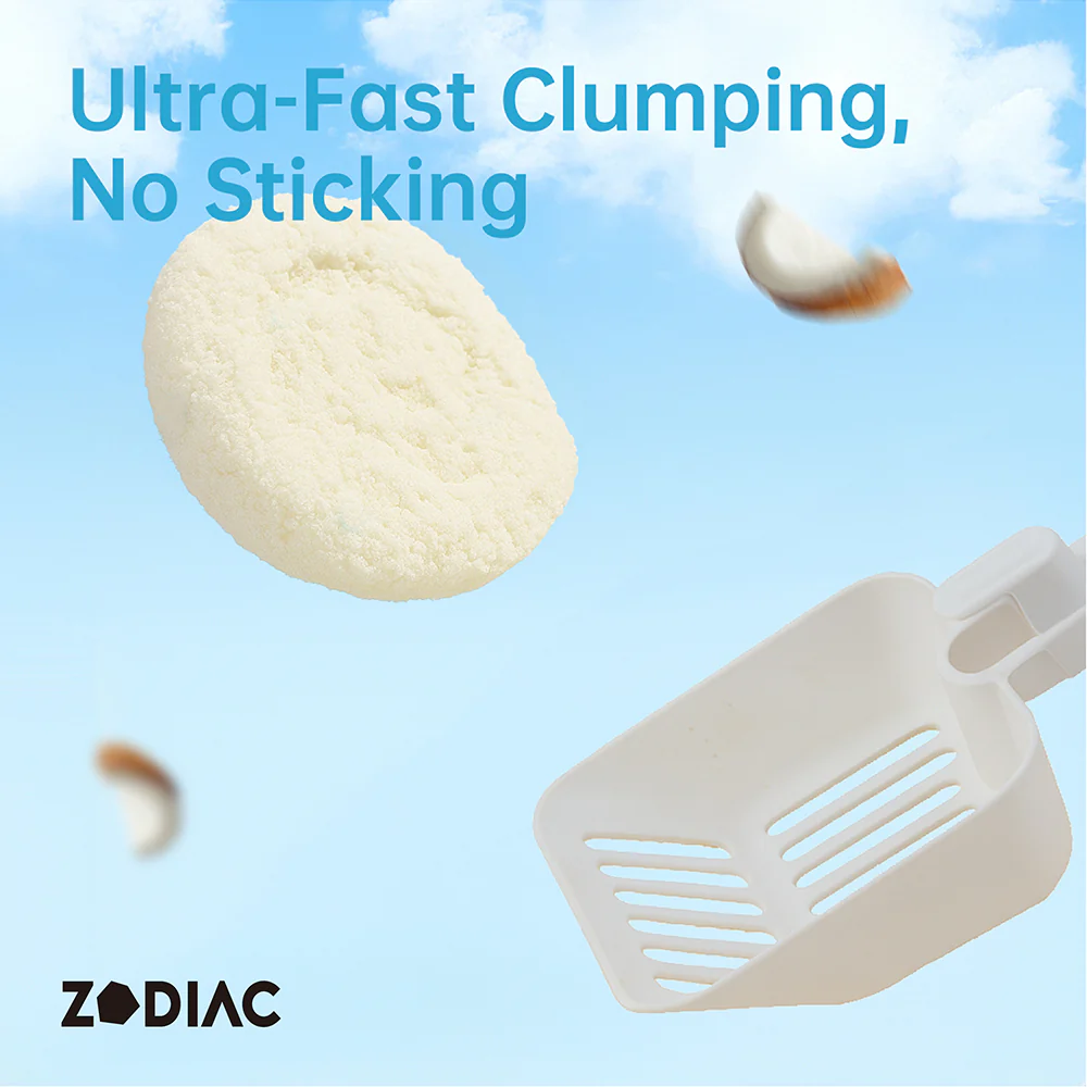 ZODIAC Puffed Cassva/Tapioca Advanced Clumping Cat Litter - Image 4