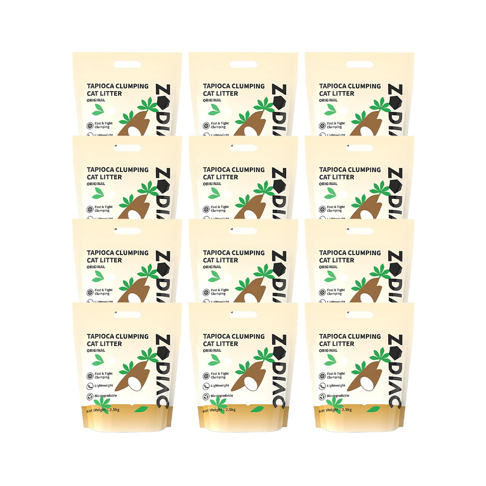 ZODIAC Puffed Cassva/Tapioca Advanced Clumping Cat Litter - Image 8