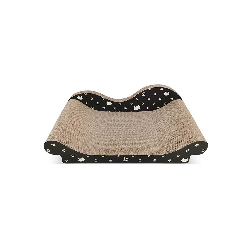 ZODIAC Cat Black Printed Cat Scratcher