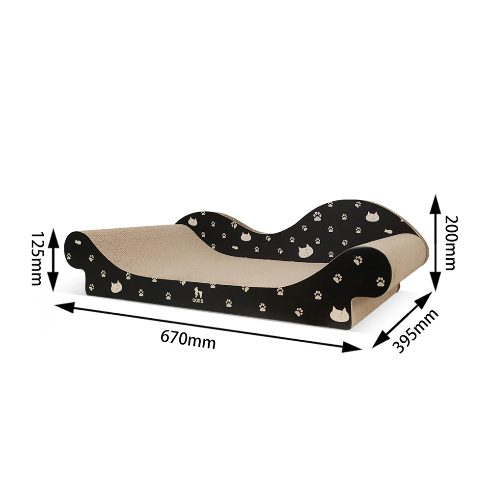 ZODIAC Cat Black Printed Cat Scratcher - Image 3