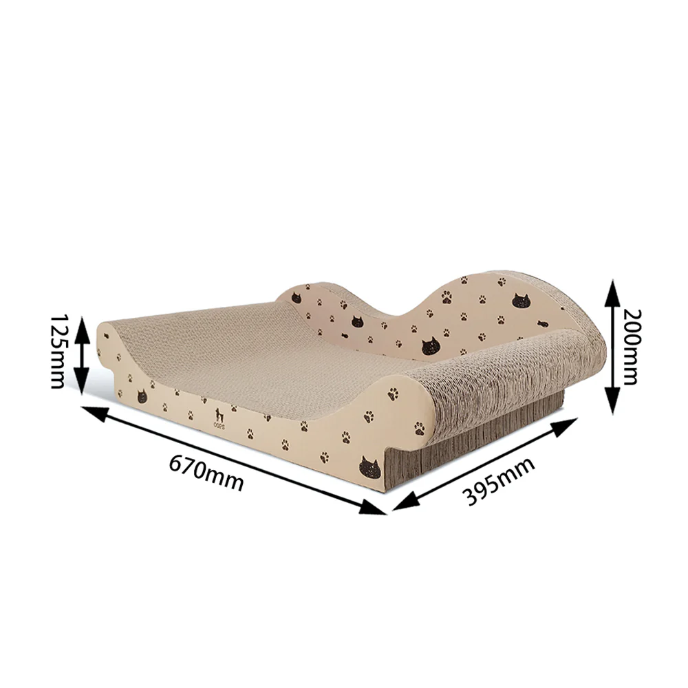 ZODIAC Cat White Printed Cat Scratcher - Image 4