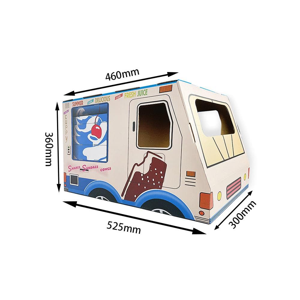 ZODIAC Blue Ice Cream Van Cat Scratchers - Image 2