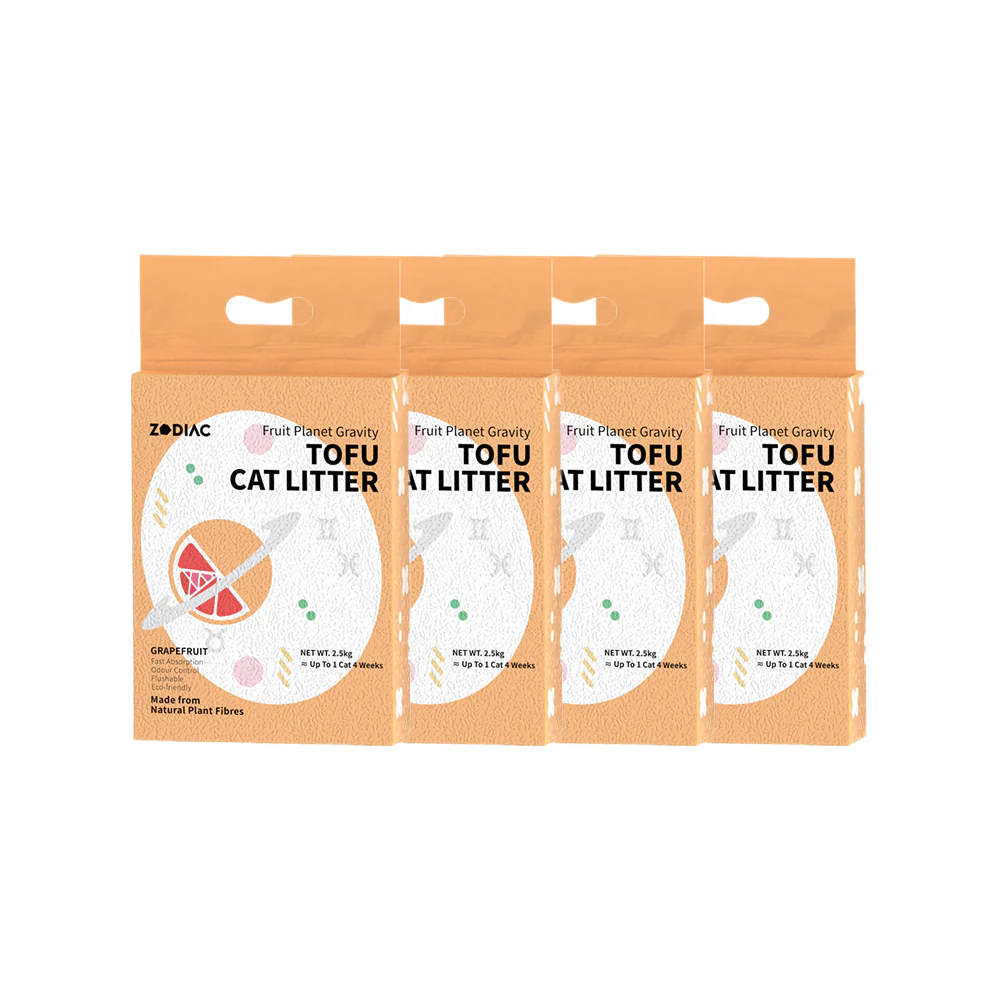 ZODIAC Grapefruit Fruity Tofu Cat Litter - Image 4