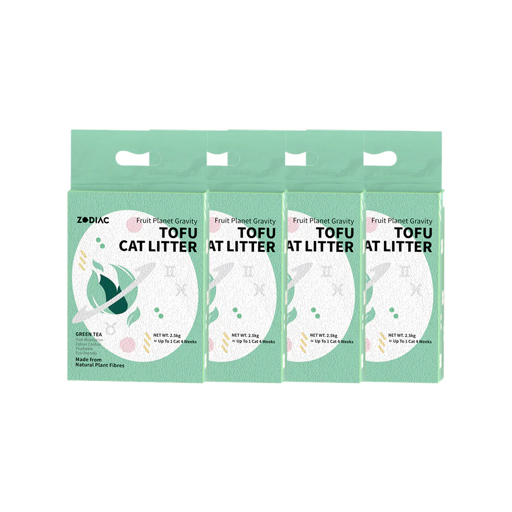 ZODIAC Green Tea Fruity Tofu Cat Litter - Image 4