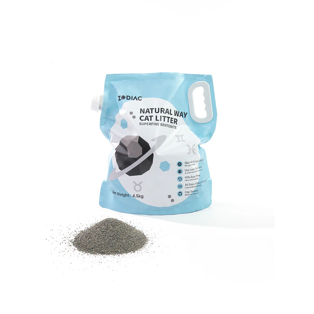 ZODIAC Natural Way Superfine Mineral Bentonite Clumping Cat Litter - Image 11