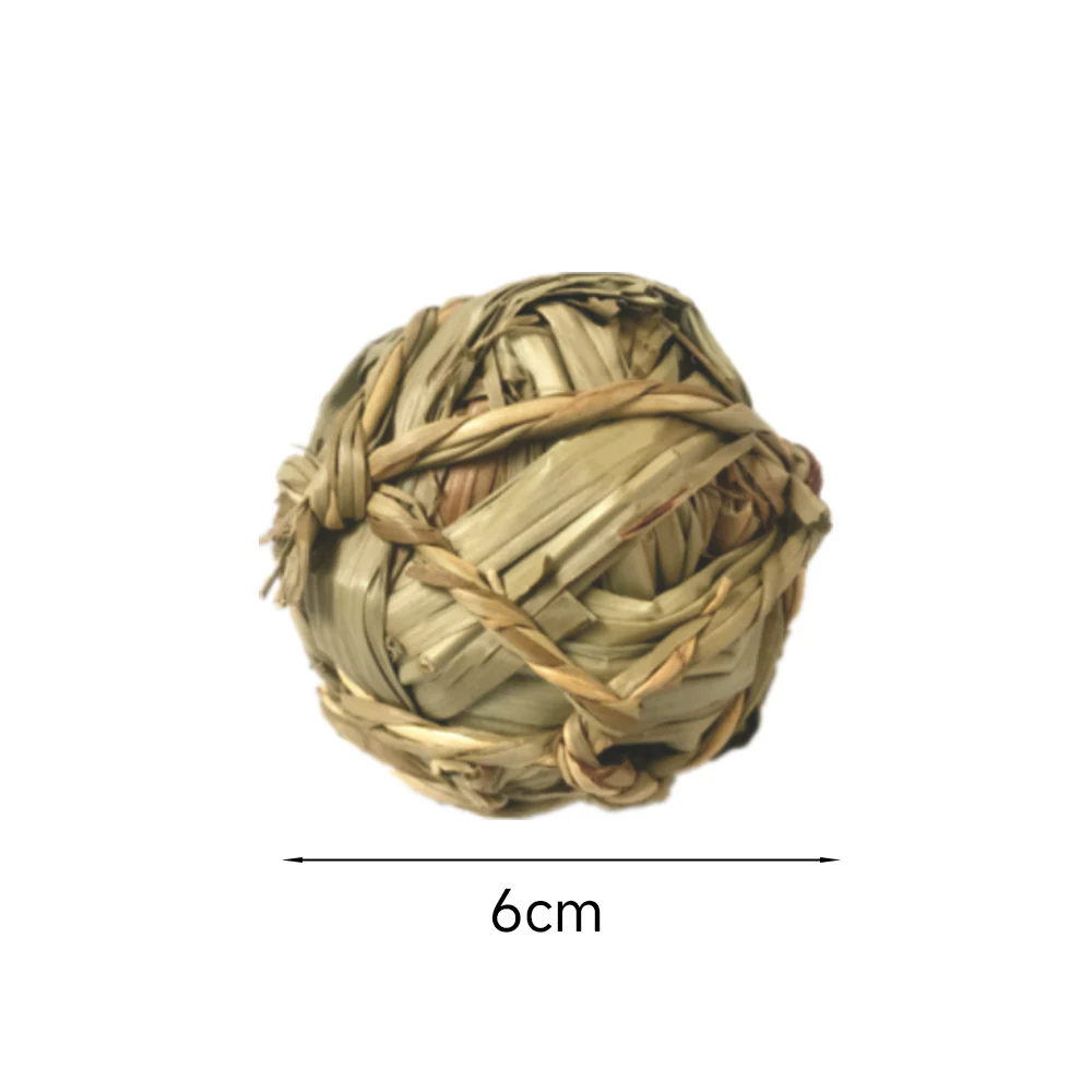 ZODIAC Nibble & Gnaw Meadowgrass Ball Small Animal Toy - Image 2