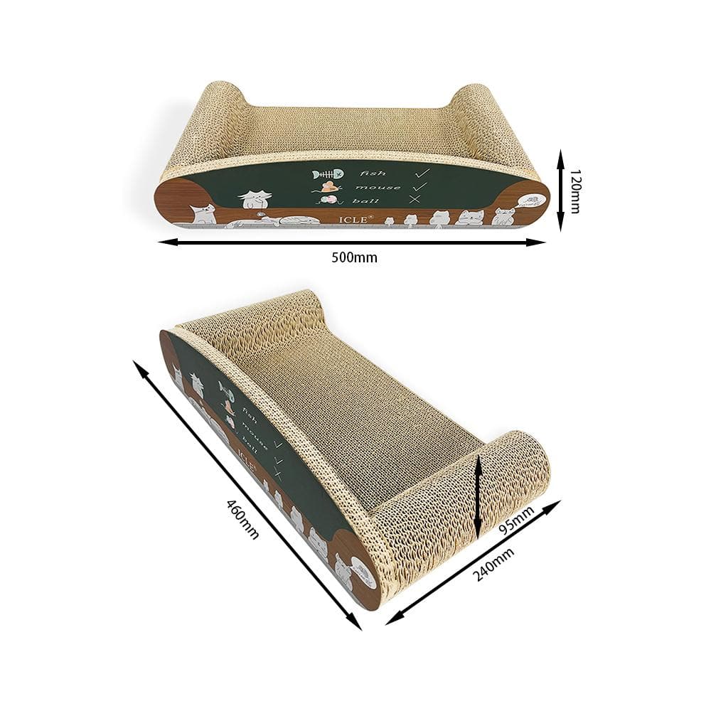 ZODIAC Brown Sofa Cat Scratchers - Image 2